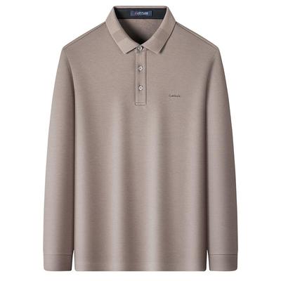 [丝光棉加绒加厚]梦特娇polo衫男