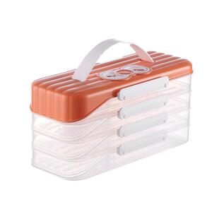 饺子收纳盒食品级装水饺馄饨速冻盒子冰箱放抄手冷冻保鲜专用托盘