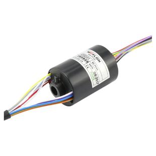 默孚龙微型过孔滑环内孔5mm 外径22mm 4 6 8 10 12路导电环集电环