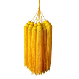 红黄流苏吊穗穗头葫芦款吊穗须灯笼锦旗装饰穗子旗穗枪头穗吊坠饰品挂饰配件高档款会议室礼堂吊穗