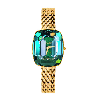 瑞士进口名牌轻奢女士女款小绿表