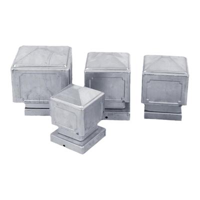 镀锌铁皮方管莲花形盖子厂家直销