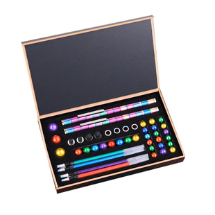 百变磁铁笔磁力笔减压中性笔学生办公百变笔多功能电容笔磁悬浮金属磁力笔酷玩吸铁笔生日礼物送小男孩男生