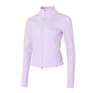 Nike耐克女装2026春速干跑步训练紫色修身立领夹克外套IB1999-511