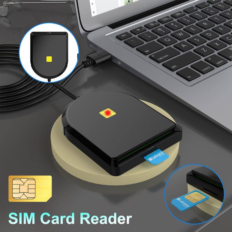 跨境私模USB报税SmartCACIC银行卡Card身份证SIM卡卡智能读卡器