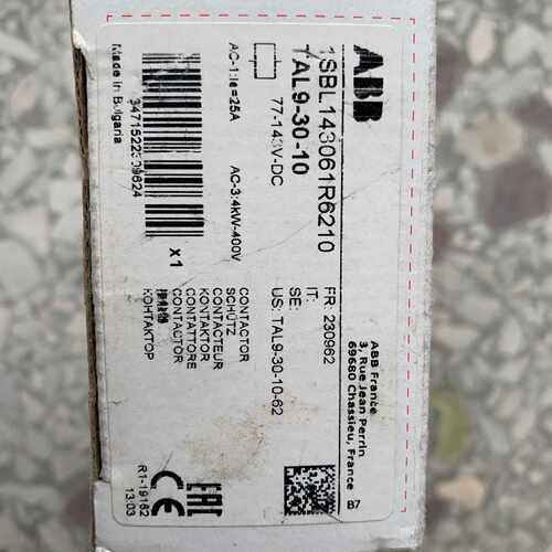 溢价-接触器 TAL9-30-10，77-143V-DC