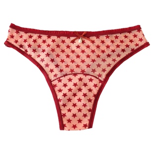 烟雾薄纱！好迷人的珍珠吊坠网纱内裤~低腰性感风薄如蝉翼轻如丝~