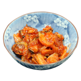 洋琪风味海螺片500g甜辣口味海螺肉小菜开盒即食海鲜冷冻螺片