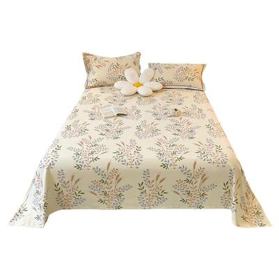 加厚磨毛床单单件100全棉宿舍