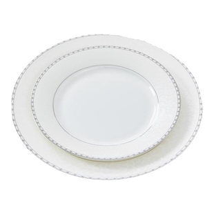 盘子陶瓷骨瓷8英寸菜盘深汤盘饭盘饺盘吃碟创意餐具鱼盘恋情微波