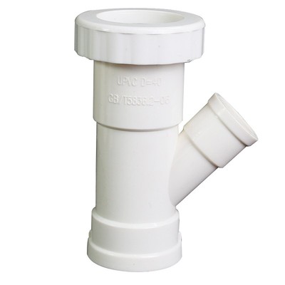 空调斜三通异径下水管道