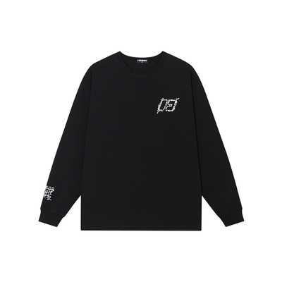 FORNINES重磅270g纯棉长袖T恤