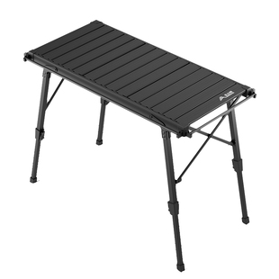北山狼户外露营折叠桌子igt桌野外野营升降桌铝合金蛋卷桌野餐桌
