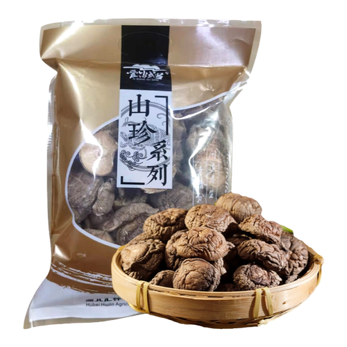 神农架特产房县椴木香菇干货无根肉厚剪脚炒菜煲汤火锅食材