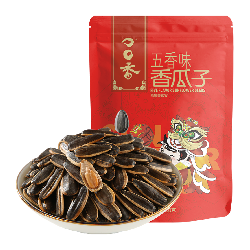 洽洽瓜子五香味葵花籽大颗粒坚果炒货休闲零食小吃恰恰量贩装