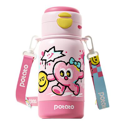 小土豆吸管儿童保温水杯