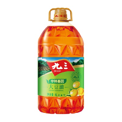 九三非转基因三级大豆油4L