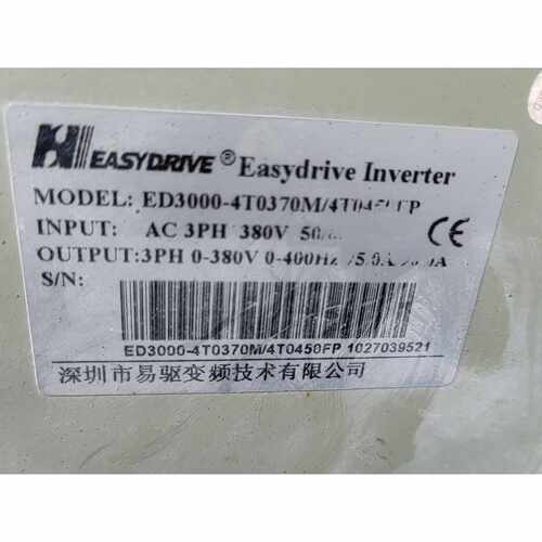询价易驱变频器ED3000-4T0370M/4T0450FP主板