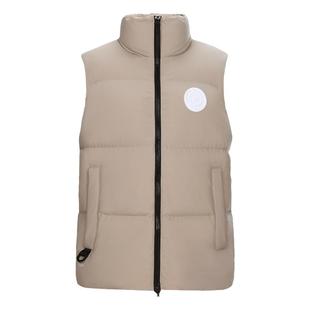 熊猫骆驼羽绒马甲服女冬季休闲百搭外穿夹克保暖立领背心外套男