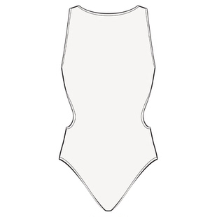 pulassi泳衣女款泡温泉白色高级感欧美2025新款连体游泳衣鱼肚白