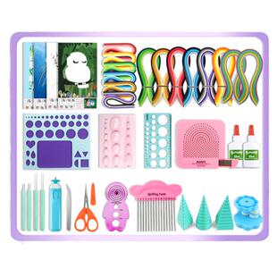 衍纸套装工具手工DIY手工学生社团材料包小学美术用品衍纸条套餐