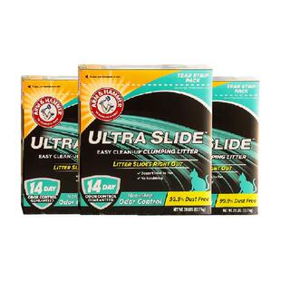 『88vip专享券』铁锤猫砂艾禾美钠基膨润土矿砂除臭结团12.7kg*3