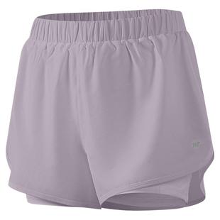 361运动短裤女2025新款夏季防走光可外穿瑜伽假两件健身