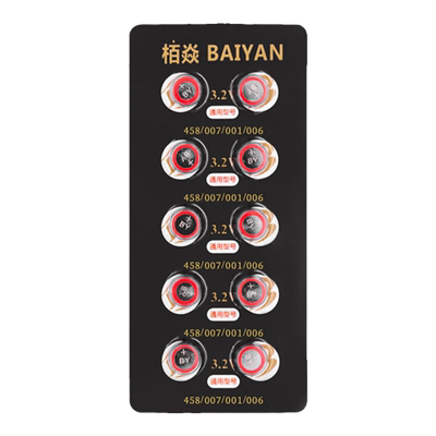 纽扣电池适用BY电池cvk458数字耳机007原装正品V2 001高容量纽扣电子V1