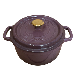 高透釉[渐变无花果]出口日本珐琅锅铸铁炖锅汤锅燃气灶电磁炉家用