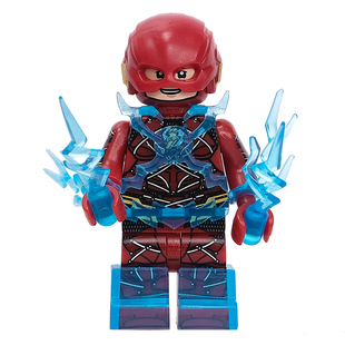 第三方DC闪电侠2023酷飒女超人神奇女侠钢骨积木人仔拼装玩具手办