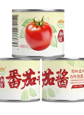 25年新货冠农新疆番茄酱0添加0脂