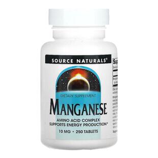 香港直发Source Naturals源美矿物质锰补充剂膳食适合素食250片