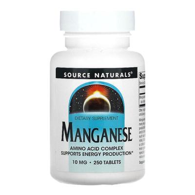 香港直发Source Naturals源美矿物质锰补充剂膳食适合素食250片
