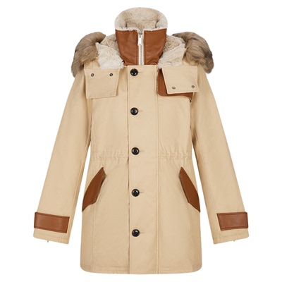 MOUSSY 春季两件套可收腰经典N3B连帽派克服外套女028GA230-5540