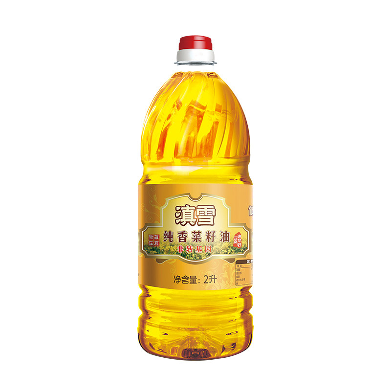 滇雪纯香菜籽油2升非转基因