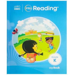 原版进口 美国HMH小学语言艺术阅读Into Reading Student myBook Softcover Grade K级别 幼儿园学生书英语教材 霍顿米夫林出版社
