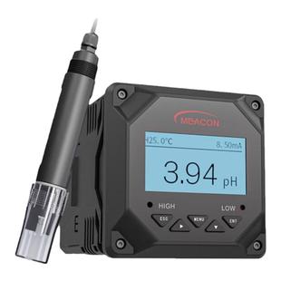 美控ph计控制器在线工业污水水质检测仪0RP值测试酸度计电极探头