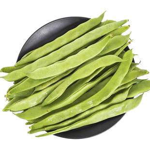 新鲜蔬菜长扁豆角云南高山扁豆现摘长四季豆角农家芸豆菜豆整箱