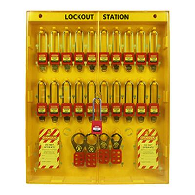 newhower安全锁具管理柜透明对开