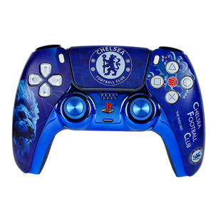 PS5游戏手柄霍尔摇tmr摇杆定制限定改装主题ds5无线控制器切尔西