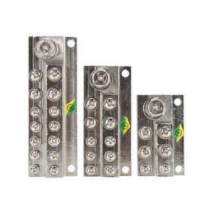 jdg接地排铜排A/B/C-2/3/4/8/10/12/16配电箱双层地线端子排铜块