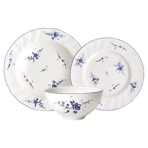 Villeroyboch德国唯宝碗盘餐具套装家用创意米饭碗陶瓷手绘卢森堡