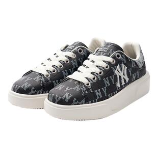 MLB官方 男女情侣满印老花休闲鞋时尚百搭运动鞋春夏SXCCM