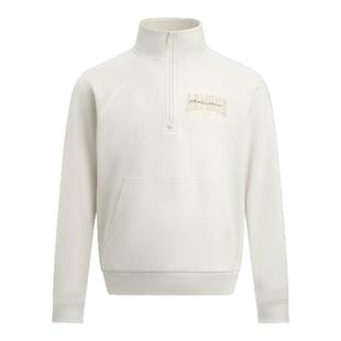 安德玛官方UA秋冬EF男子抓绒运动休闲1/4拉链卫衣6010179