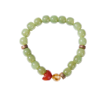 财富/好运/顺遂和田玉手串情侣