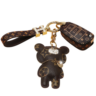 奥迪Q3钥匙套A3/A1/Q2L/S3/R8/Q7老款A6/A6L折叠钥匙包TT扣壳女