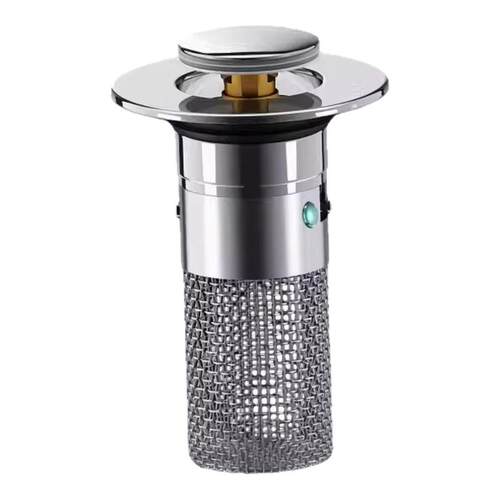 洗手盆漏水塞过滤弹跳芯脸盆水池下水器防臭网面盆通用按压式密封