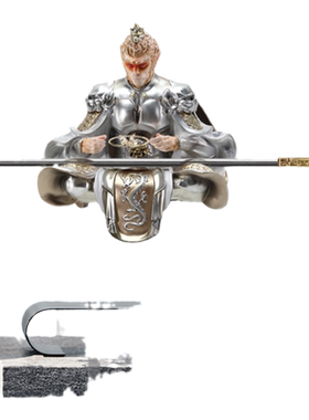 斗战胜佛电视柜齐天大圣开业摆件