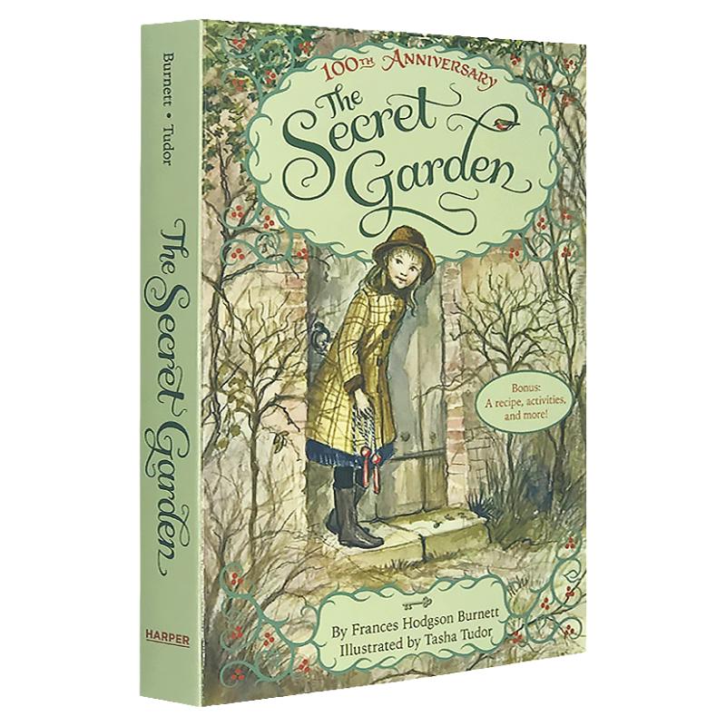 The Secret Garden秘密花园英文原版儿童小说 100周年纪念版伯内特夫人英文版 Frances Hodgson Burnett进口英语书籍