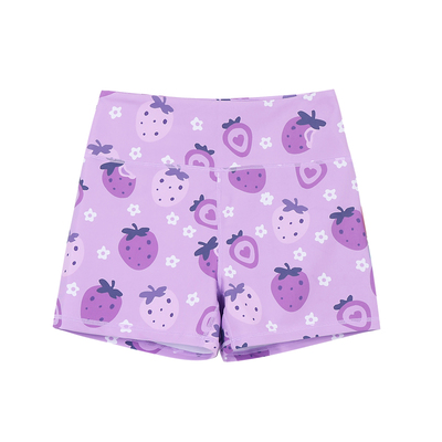 HARDSHIP紫草莓训练花花短裤
